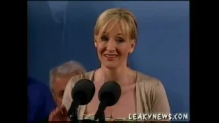 JK Rowling at Graduation Speech at Harvard, 2008