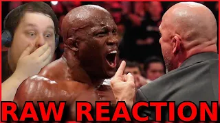 Bobby Lashley gets fired! : RAW Reaction 12.Dec.2022