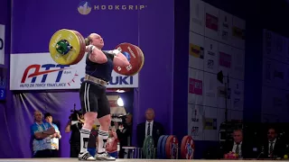 Anastasiia Lysenko (90+) - 152kg Clean and Jerk @ 2017 European Championships