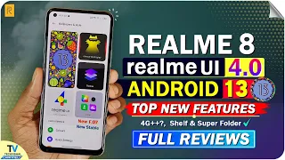 Realme 8 New F.07 realme Ui 4.0 Android 13 Update New Features, Full Review | Realme 8 New update