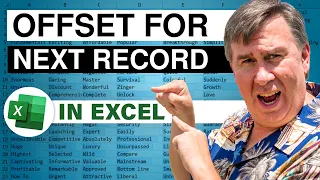 Excel - Get Next Record with Offset - Part III of IV: Episode 1548