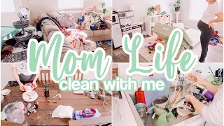 MOM LIFE CLEAN WITH ME 2021 // ALL DAY SPEED CLEANING MOTIVATION