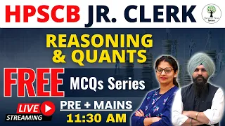 Target HPSCB Junior Clerk Exam 2024 | Reasoning & Quants | FREE MCQs Series | Success Tree Himachal