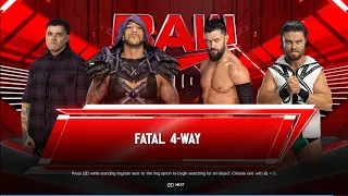 WWE 2k24 - Judgement Day All Out War At Raw Between All The Members