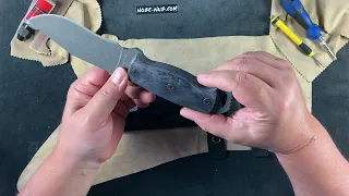 RN9432 Ranger Knife RD4 Fixed Blade Dark Gray