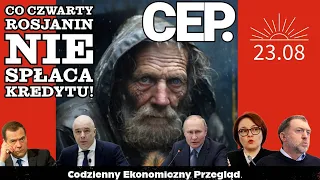 CEP.- Co czwarty Rosjanin nie spłaca kredytu.