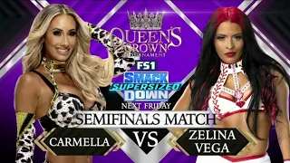 Zelina Vega vs Carmella (Queen's Crown Tournament Semifinals - Full Match)