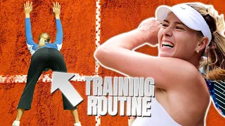 Training ROUTINE Of Top Tennis Players