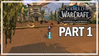 World of Warcraft Battle for Azeroth - Let's Play Part 1 - Fall of Lordaeron