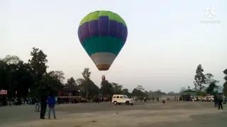 Hot air Baloon at Tuirial Airfield, Mizoram