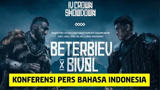 SINGKAT & MANTAP! ARTUR BETERBIEV VS DMITRY BIVOL KONFERENSI PERS SUB INDO | TINJU DUNIA HARI INI