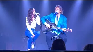 Father Daughter Sing "Mary Did You Know" LIVE - Raina Dowler & Darren Dowler