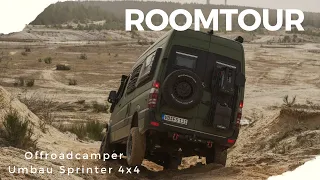 Sprinter 4x4 ROOMTOUR 🚐 / Offroadcamper / Vanlife