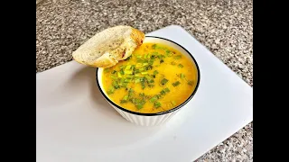 The most delicious soup recipe in the world is creamy Norwegian soup with garlic baguette!