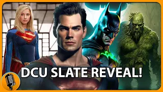 BREAKING DC Studios Revealed DC Universe Reboot Slate