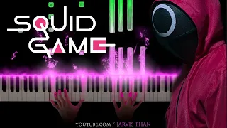 Squid Game OST - Way Back Then - Main Theme - Piano Cover & Tutorial - Netflix Series