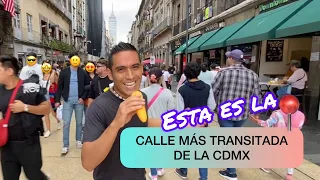 Así es la CALLE peatonal MÁS FAMOSA de la CDMX: Calle Madero 😎