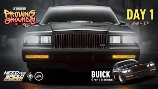 Need For Speed: No Limits | 1987 Buick Regal Grand National (Proving Grounds - Day 1 | Warm-Up)