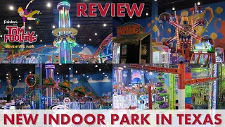 Tom Foolerys Adventure Park Review | New Indoor Amusement Park at Kalahari in Round Rock, Texas