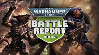 Winters SEO vs Matthew - Space Marines vs Tyranids Warhammer 40k Battle Report Ep 204