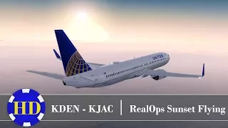 [P3D] PMDG NGX | UAL 1478 KDEN - KJAC | Beautiful Approach & Runway OVERRUN | Monday RealOps