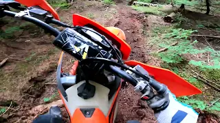 2024 KTM 300 XCW - One of the best trails Part 1