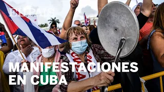 Cuba vive las mayores protestas contra el Gobierno desde la crisis de los años noventa