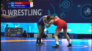 (VEN)  Astrid Montero VS ( FRA)   Analine Danateen (Fra) 62 Kg