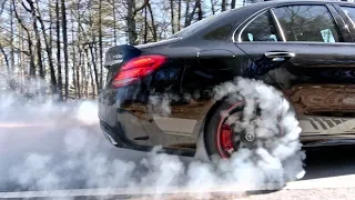 You Need to Drive the AMG C63S Edition 1 - Smoking Tires and POV