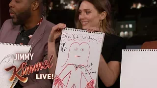 Cast of Avengers: Infinity War Draws Their Characters