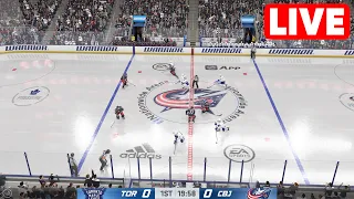 NHL LIVE🔴 Toronto Maple Leafs vs Columbus Blue Jackets - 29th December 2023 | NHL Full Match NHL 24