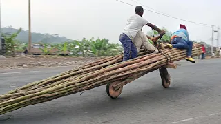 How Congo Invented World’s Cheapest Wooden Scooters