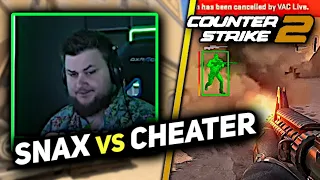 SNAX vs CHEATER W CS2!