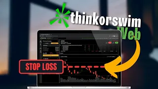 Stops on Spreads Using ThinkorSwim Web