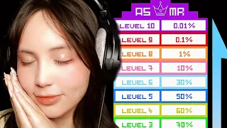 ASMR ONLY 0,01% WILL REACH LEVEL 10 WITHOUT SLEEPING💤😪 500K Special