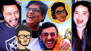 TANMAY BHAT & CARRYMINATI | Vlog: He Didn't See This Coming | Reaction by Jaby Koay & Achara Kirk!