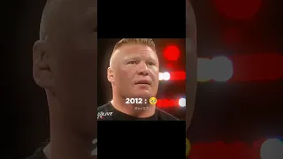 John Cena & Brock Lesnar 2003 vs 2012 🥹 Edit