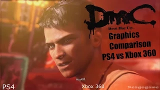 DMC Devil May Cry Definitive Edition - Graphics Comparison - PS4 vs Xbox 360  [ 60fps HD ]