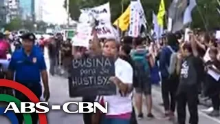 TV Patrol: Ilang estudyante at religious groups, nakiisa sa 'Black Friday protest'