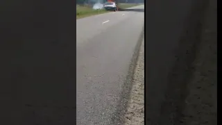 Voiture qui brûle à Lesperon dans les Landes samedi 18 juillet