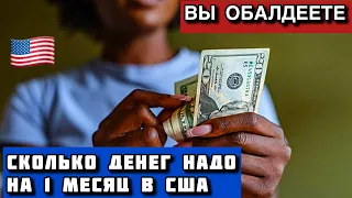 Сколько Денег нужно на 1 Месяц жизни в США / Затраты в США