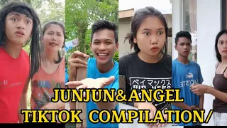 JUNJUN AND ANGEL FUNNY TIKTOK COMPILATION/PART6/@IMGREATVINCE TIKTOK GOODVIBES