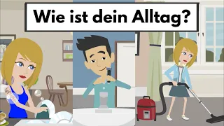 Deutsch lernen | Tägliche Routine - Wie ist dein Alltag?