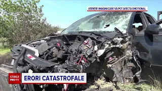 ANIMAȚIE GRAFICĂ. Cum s-a produs tragedia în care au murit 3 motocicliști