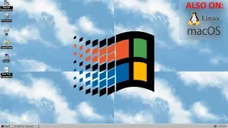 Run Windows 95 on Windows 10 as an app