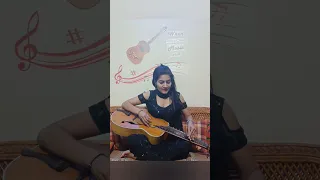 Sun Raha hai na tu song #guitar #shorts