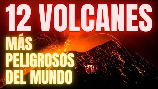 VOLCANES MÁS PELIGROSOS DEL MUNDO - Top 12 - Te sorprenderás con esta información. #volcano