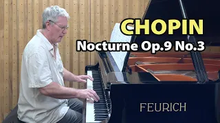 Chopin Nocturne Op.9 No.3 - P. Barton, FEURICH 218 piano