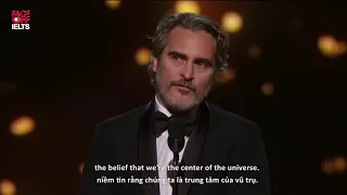 Bài phát biểu truyền cảm hứng của Joaquin Phoenix tại lễ trao giải Oscar 2020