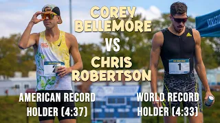 Athletic Brewing NA BEER MILE — Showdown between Corey Bellemore and Chris Robertson